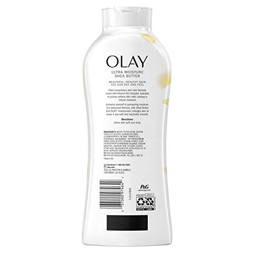 Olay, Ultra Moisture Shea Butter Body Wash Fluid Ounce, 22 Fl Oz #TOP3