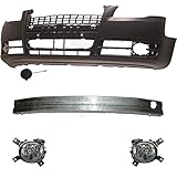 Stoßstange vorne Set Stoßstange vorne grundiert inkl. Zubehör + Nebel für A4 8E Bj. 04-07