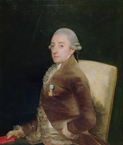 Toile Bernardo De Iriarte par Goya 60x90cm pour bureau
