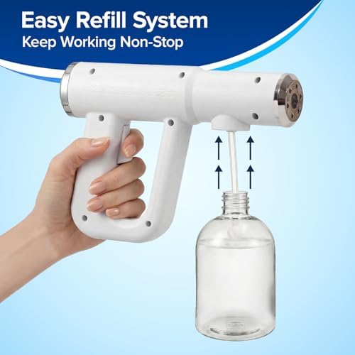 Replacement Spray Bottles for Nano Spray Gun, Universal Fit, 3 Pack, 12 oz - 5