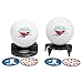 LinksWalker Happy Mother's Day Holiday Golf Ball Gift Pack - 2 Regulation Golf Balls - 4 Themed Ball Markers - 2-in-1 Display Stand (Super Mom)