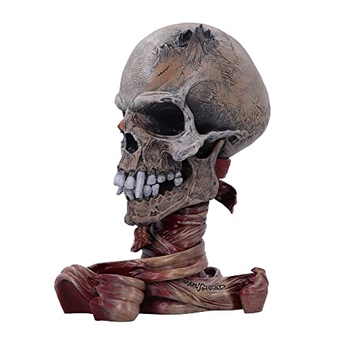 Nemesis Now Officially Licensed Metallica Pushead Skull 23.5cm, Cream - Image 4