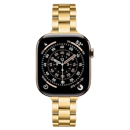 Dhwazz�o���h Apple Watch Series 11 10 42mm 46mm ���f�B�[�X�p �X�����X�e�����X�X�`�[���X�g���b�v iWatch SE 3 2 1 Ultra Series 9 8 7 6 5 4 3 2 1 41mm 40mm 3