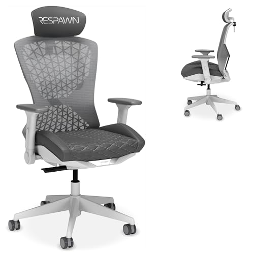 Image of RESPAWN SPIRE Ergonomic Office Chair with Lumbar Support, Mesh, Flip Arms