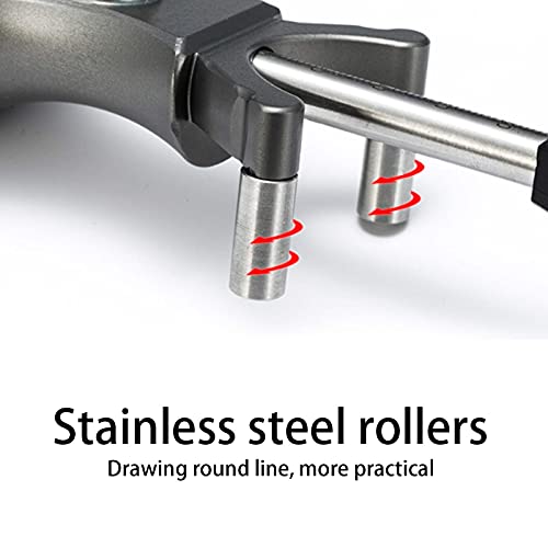 Riscador de linha de marcenaria, ferramentas de marcação de riscador de linha de arco, DualUse para