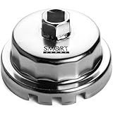 SMART JERRY - Oil Filter Wrench Compatible with Toyota Lexus & Scion with Toyota's Cartridge Style Oil Filter System | Tacoma Oil Filter Wrench | 64mm 14 Flutes Design