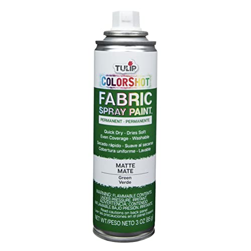 image for Tulip ColorShot Instant Fabric Color 3oz. Green, 3 Ounce (Pack of 1)