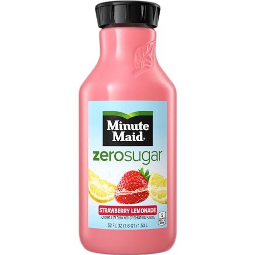 52oz Minute Maid Zero Sugar Strawberry Lemonade