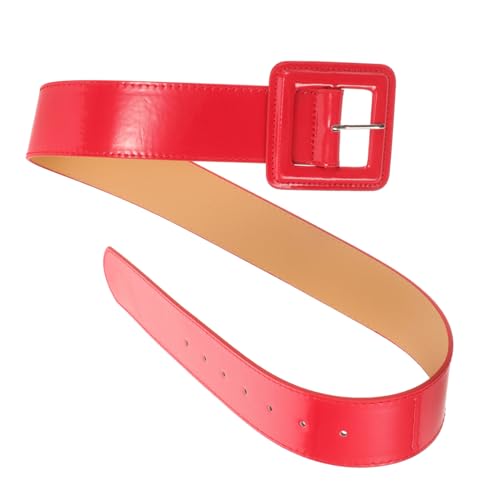 Women Wide Elastic Belt Vintage Adjustable Work Business Dress Belt Metal Pin Buckle for Women Men