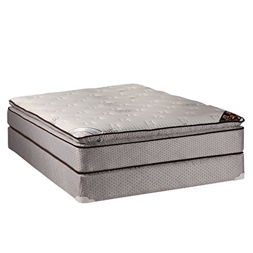 Dream Solutions USA Spinal Plush Eurotop Queen Mattress Set