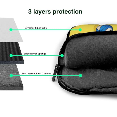 Bolso para laptop 14 pulgadas impermeable con correa miniatura 4