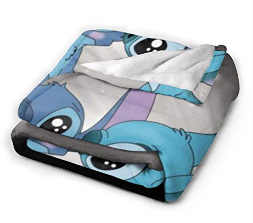 FFFFFFFFFF Lilo Stitch Deken, extra groot, warm, voor volwassenen, super zachte deken met flanel, anti-pilling, zacht… - Image 3