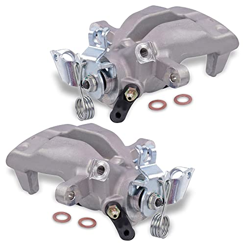 ATEC Germany 2x Bremssattel hinten links und rechts mit integrierter Feststellbremse Bremszange, Kompatibel mit OPEL ZAFIRA/ZAFIRA FAMILY B (A05), ZAFIRA B (A05)