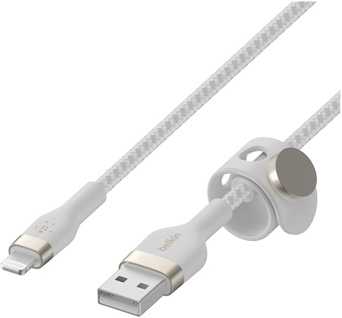 Belkin BoostCharge Pro Flex Braided USB Type A to Lightning Cable 1M