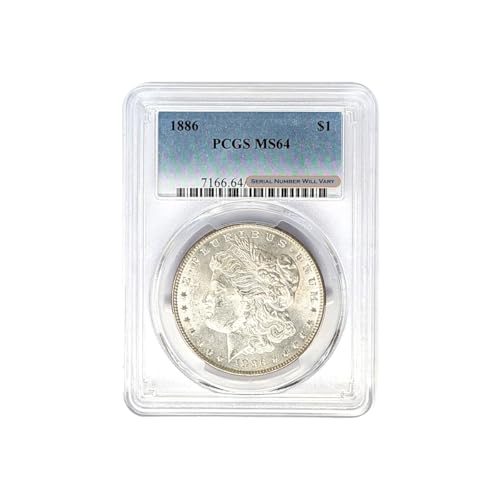 1886 P PCGS MS 64 Morgan Silver Dollar $1 Dollar MS64 PCGS