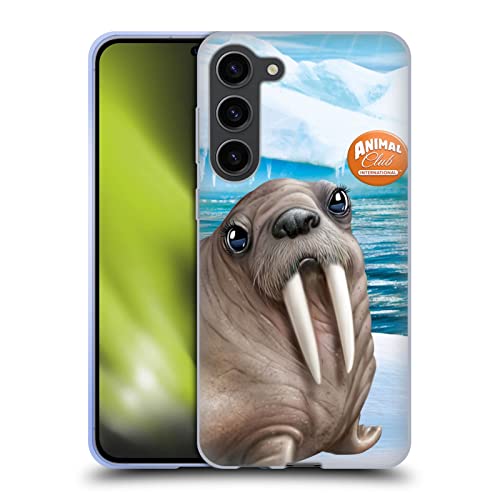 Funda Samsung Galaxy S23+ para la oficina o el colegio con morsa divertida