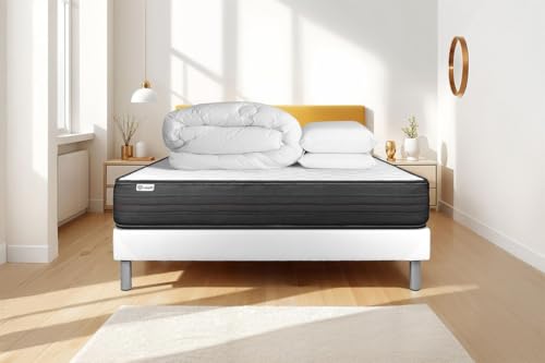 Pack PrêT A Dormir Vitalpower Sommier Kit Blanc-image