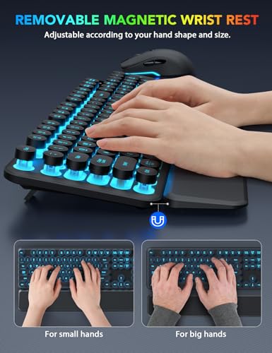 Trueque Wireless Keyboard And Mouse Backlit thumb #2