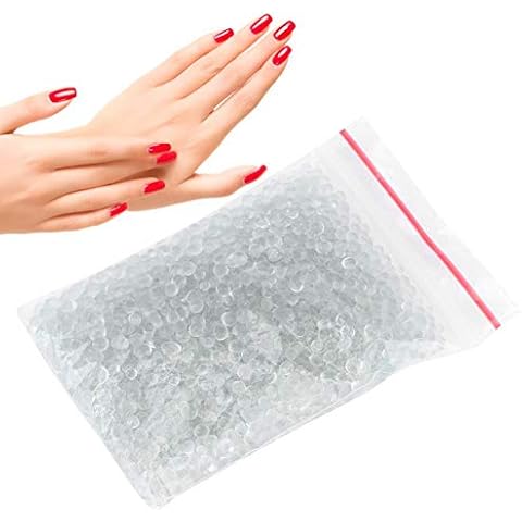 Rotekt 120g Glass Balls for High Temperature Nail Steriliser Box,Transparent Glass Ball Sterilizer Beads, Manicure Tools Silica Sand Beads Nail Art Equipment Cover