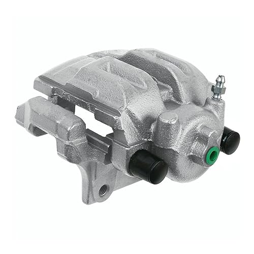 Image of Detroit Axle - Rear Right Brake Caliper for BMW 323i 325i 325Xi 328i xDrive 328xi X1, Passenger Side Disc Brake Caliper w /Bracket Replacement