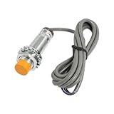 Uxcell a12070600ux0153 Approach Sensor Cylindrical Capacitive Proximity Switch PNP NO, 1-10 mm, DC 6-36V