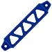 Aluminum Car Battery Tie Down Bracket (Matte Blue)