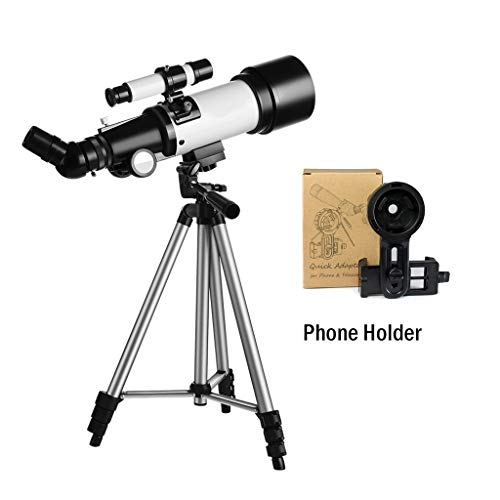 Telescopio para niños YXCKG 50-100mm refractor con tripié miniatura 2