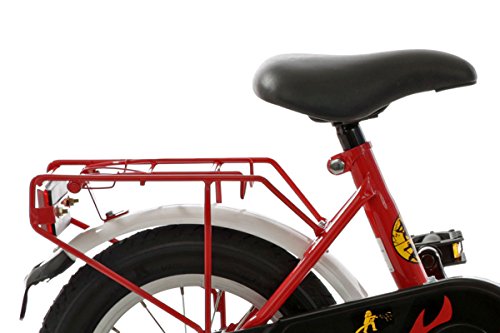Bachtenkirch Kinderfahrrad 12,5'' Feuerwehr rot-gelb – Bild 6