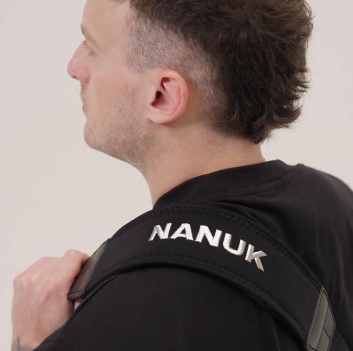 Miniatura 5 de Nanuk Correa de hombro ajustable de neopreno con amortiguación AirCell cerrada para estuches y bolsas de mensajero y maletines