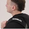 NANUK Adjustable Shoulder Strap, 57.5 Heavy-Duty, Padded with Non-Slip AirCell Cushioning Black