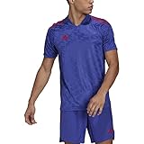Adidas Mens Condivo 21 Jersey Semi Night Flash/Scarlet Large