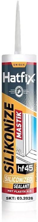 30 Adet Silikonize Mastik Strafor Duvar Paneli Duvar Çıtası Yapıştırıcı Beyaz Mastik 450 Gram