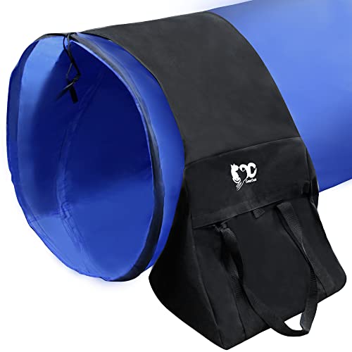 GeerDuo 2 Pack Dog Agility Tunnel Sandbags, Dog Agility Equipment, Dog Agility Training (Sandbags,2 Pack)