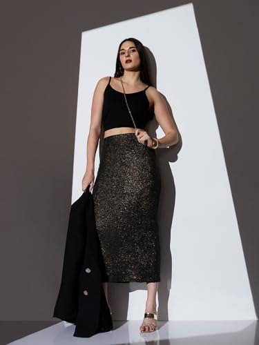 Image of Globus Women Skirt (8909389032799 Gold 34)