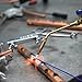 MARALANG High Temperature Resistance,Brazing Welding Rods-3 Sticks 56% Silver Solder, Flux Coated Solder Kits