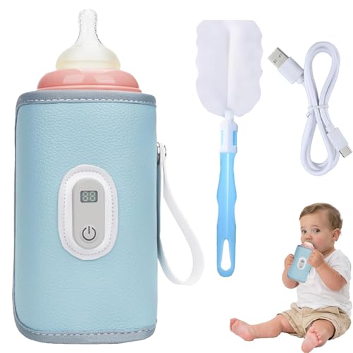 Scaldabiberon Baby USB, Scaldabiberon USB con Display LCD,...