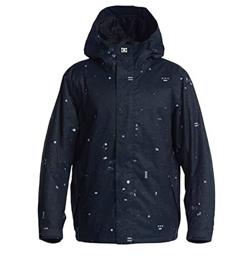 DC Men's SW Defy Snowboard Jacket, Black/Yellow, XX-Large