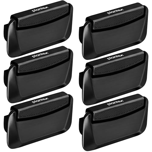 Image of Plantex Drawer Kadi /3 Inch Chest Handle for Drawer /Rectangular Cabinet Kadi /Pull-Push Kadi for Home /Office Drawer - Pack of 6 (DTK-295, Black)