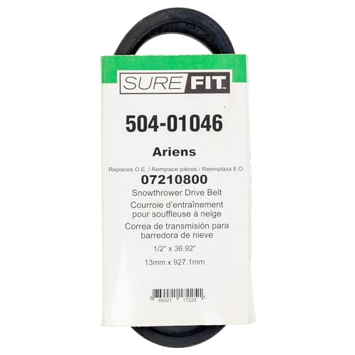 SureFit Snow Blower Drive Belt Replacement for Ariens Gravely 07210800 ST832 ST824 ST724 ST524 ST1032 Snow Throwers