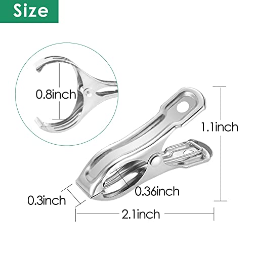 Samhopo 40Pcs 2Inches And 60Pcs 2.3Inches Garden Clips For Netting #TOP2
