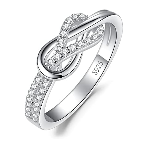 JewelryPalace Double Infinity Knot Promise Ring Cover