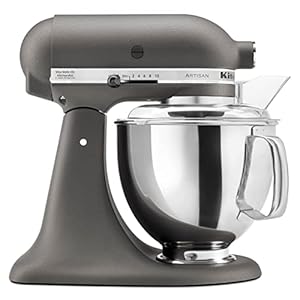KitchenAid Artisan Series 5-Qt. Stand Mixer with Pouring Shield – Imperial Grey