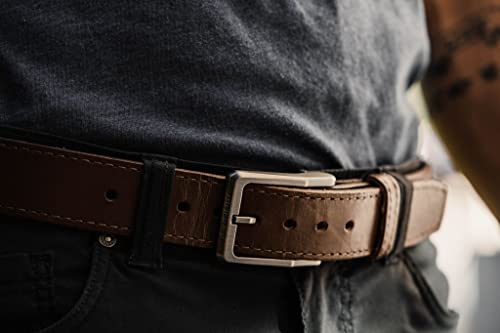 Magpul Tejas Gun El Delgado Concealed Carry Ccw Belt For Men Made Of Bullhide Leather And Reinforced Polymer, Chocolate, 38 #TOP4
