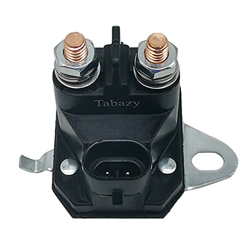 Tabazy Starter Solenoid Works with Trombetta 7CM-1241-212-51 Lawn Mower Replaces Gravely 05167200, Lawn Mower Starter Solenoid