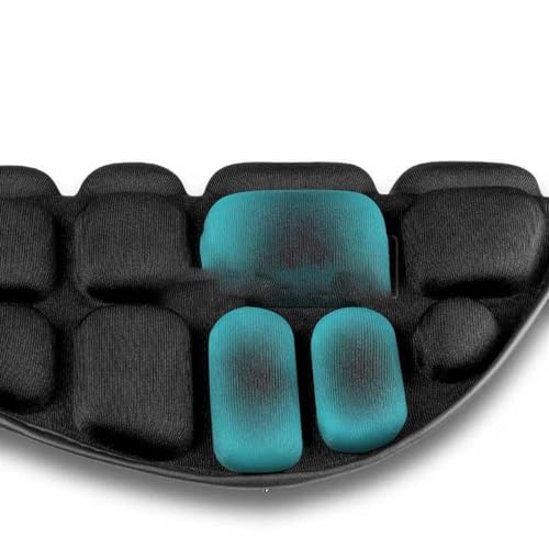 Funda de asiento para Honda CBR650F almohadilla de moto negra 4