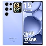 OUKITEL C62 Mobile Phones 2025 - Android 15, 6.88" Smart phone, 16GB+128GB/1TB, 5150mAh Battery Phone, 13MP Camera, 4G Dual SIM-Free & Unlocked Mobile Phones, Fingerprint/Face Unlock/GPS/BT5.0, Blue - Image 1