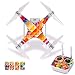 Ellenbogenorthese-LQ Drone Cool étanche PVC Autocollant de Peau Autocollant pour DJI Phantom 3 Drone Body Protection Film + Couvercle de la télécommande [J30042]
