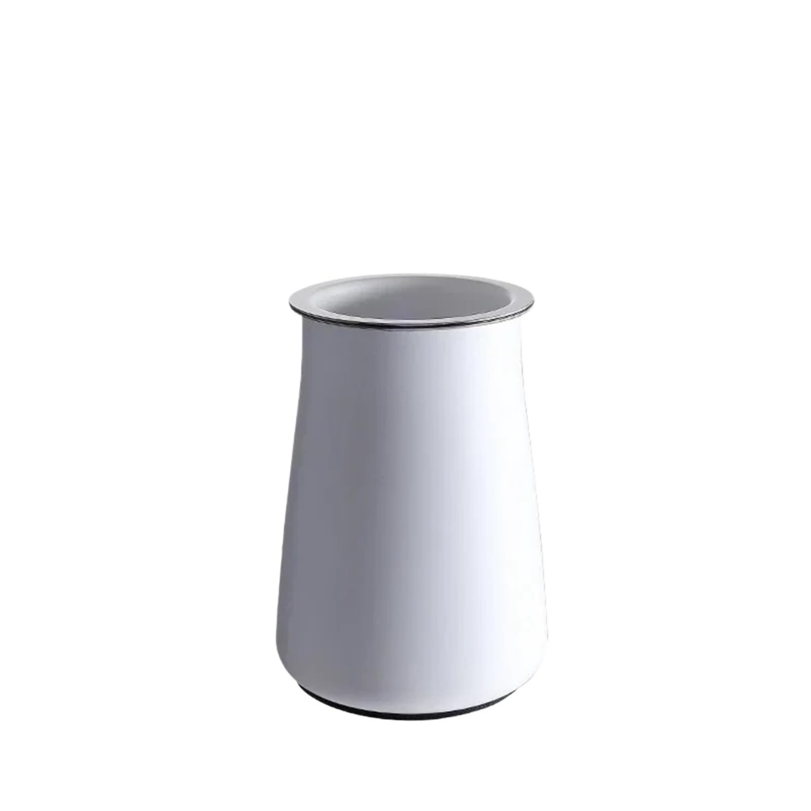 3-in-1 Edelstahl-Kaffeepulver-Filterbecher mit Deckel, Kaffeesieb, Mahlwerk, Zubehör(White)