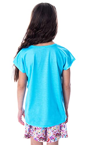 INTIMO Polly Pocket Little Girls' Best Friends Are Stronger Together Shirt and Shorts 2 PC Pajama Set2