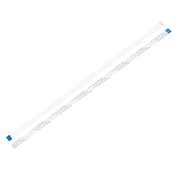 Vista 82 de uxcell Cable plano flexible FFC, 5 clavijas de 0.020 in de paso de 1.181 in, FPC FFC, cable de cinta flexible para TV LCD, audio de coche
